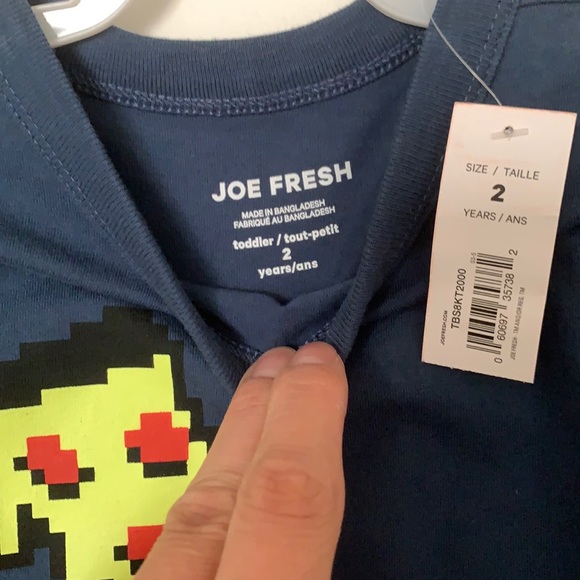 NWT. Joe Fresh Boys Size 2T Tee Shirt. - Picture 3 of 3